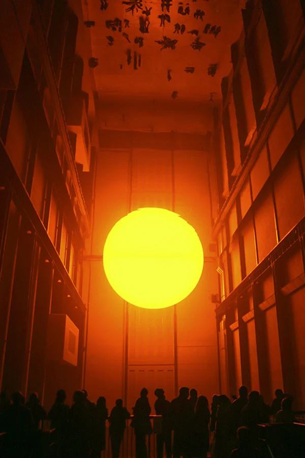 “The Weather Project” , opera d'arte di Olafur Eliasson