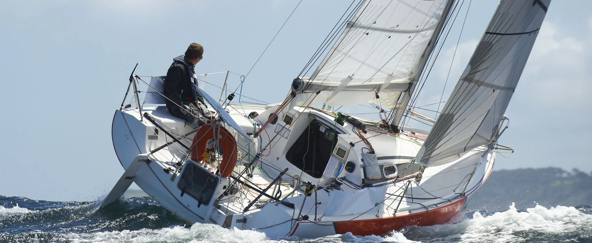 Giovanni Soldini in barca vela